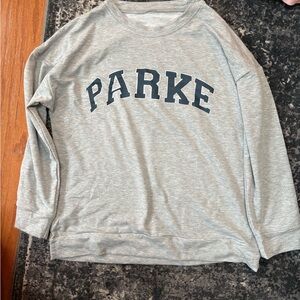 Parke gray longsleeve top
